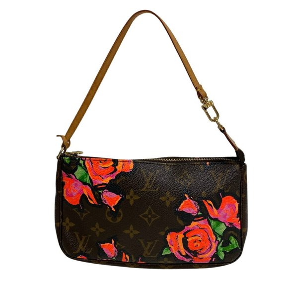 LOUIS VUITTON Brown Monogram Pouch - Picture 1 of 13